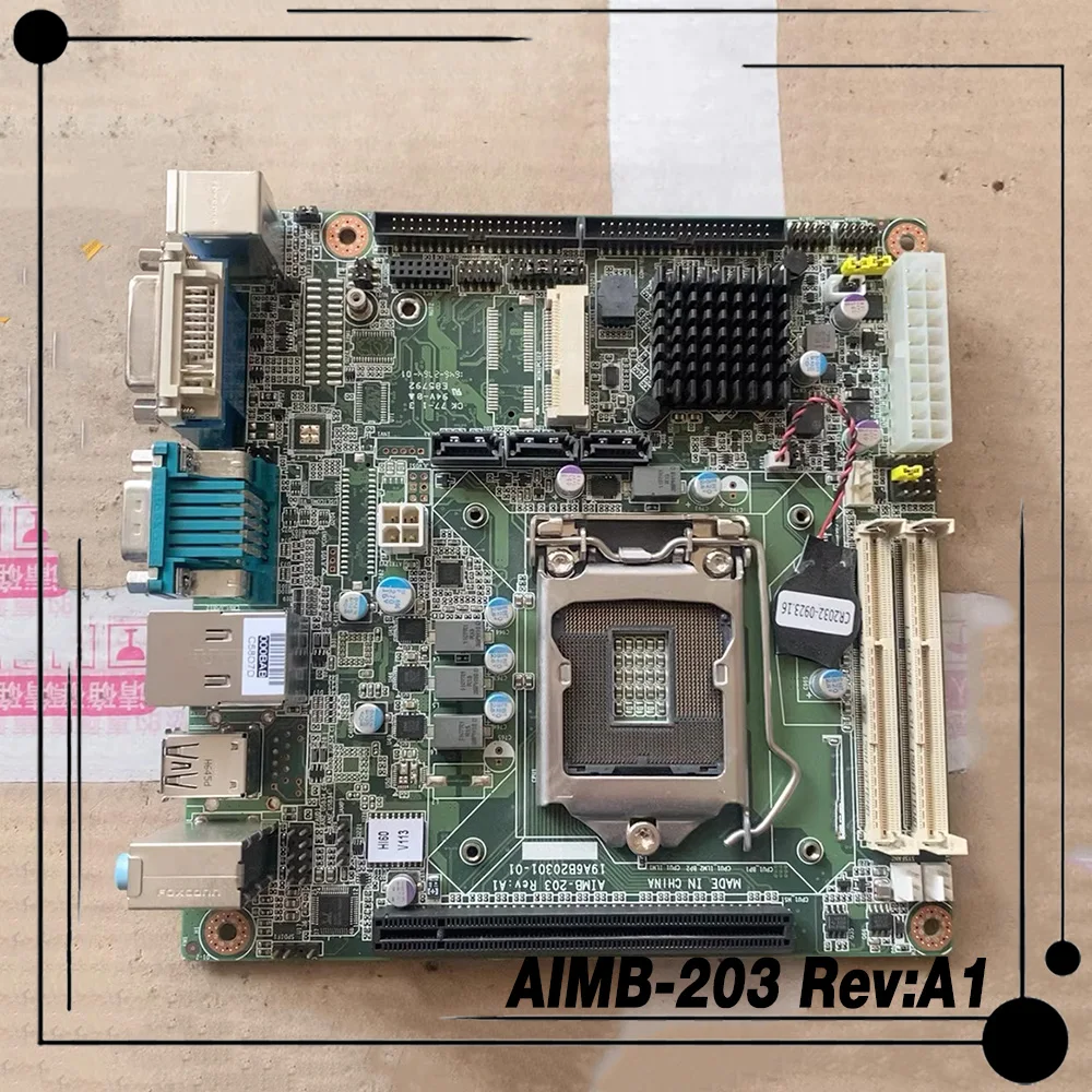 Para ADVANTECH AIMB-203 Rev:A1 placa base Industrial AIMB-203L