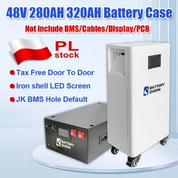 EU Stock JK V19 BMS Hole Box Lifepo4 Batterij 48V 280AH 320AH 15KWH Batterij Box DIY Kist JK-PB2A16S20P Hole Belastingvrij Zonne-energie