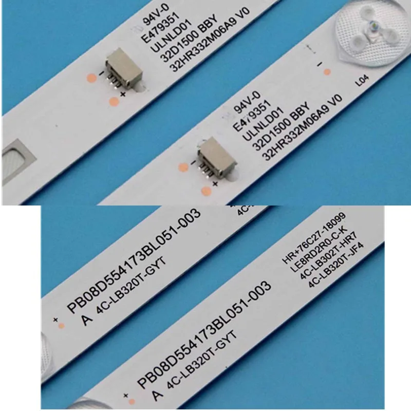 LED TV Bands Bar 4C-LB320T-GYT J แถบแบ็คไลท์ PB08D 554173 BL051-003 004H ชุดไม้บรรทัด JL.D 32061330 -004BS-M เมทริกซ์แผงเลนส์