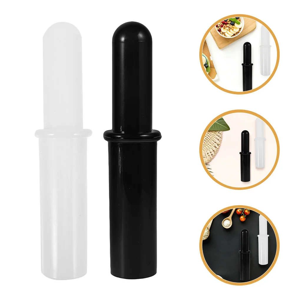 

2 Pcs Tamper Stick Kitchen Food Pusher Grinder Attachment Universal Meat Tool for Grinders Plastic Pounding Material