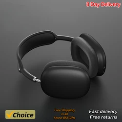 P9 Pro Max New Noise Cancelling Wireless Bluetooth Over-Ear Sports Gaming Headset with TF Card Slot Halloween Christmas Gift