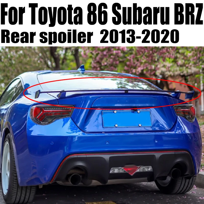 

For Subaru BRZ and Toyota GT86 2013-2020 RS Style Car Rear Wing Trim High Quality Carbon Fiber Rear Decklid Spoiler