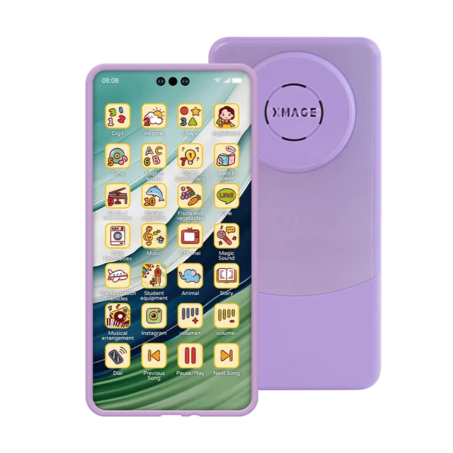 Toy Cell Phone Educational Toys Cellphone Baby Kid Educational Toy Phone Mobile Phone Model Toy for Children Birthday Xmas Gift