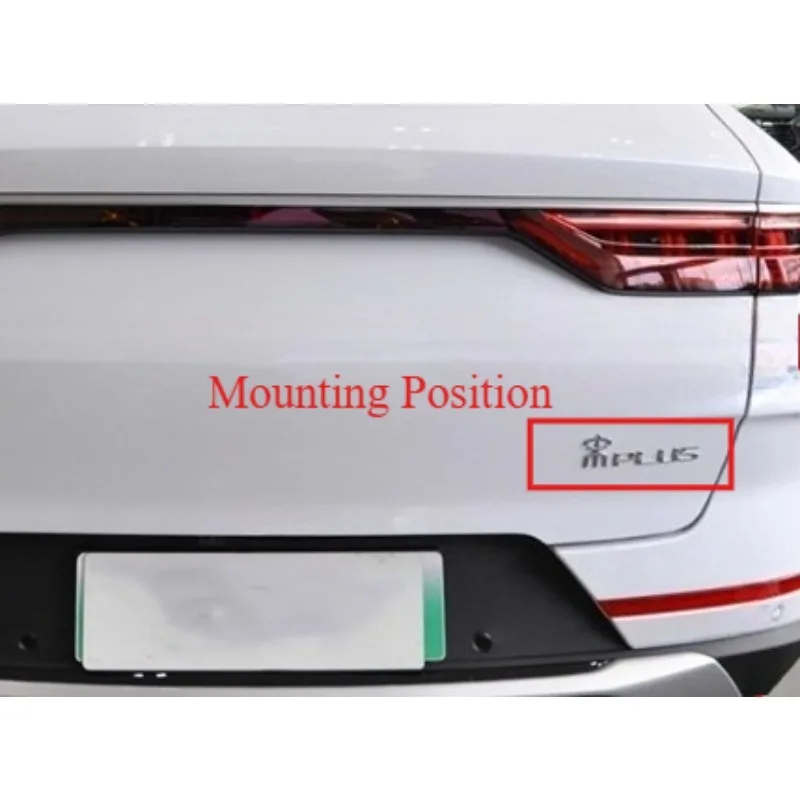 

Rear Bumper Bar Letterings Trunk Luggage Compartment Tailgate Lettering for BYD Song PLUS DMi New Automobile Part