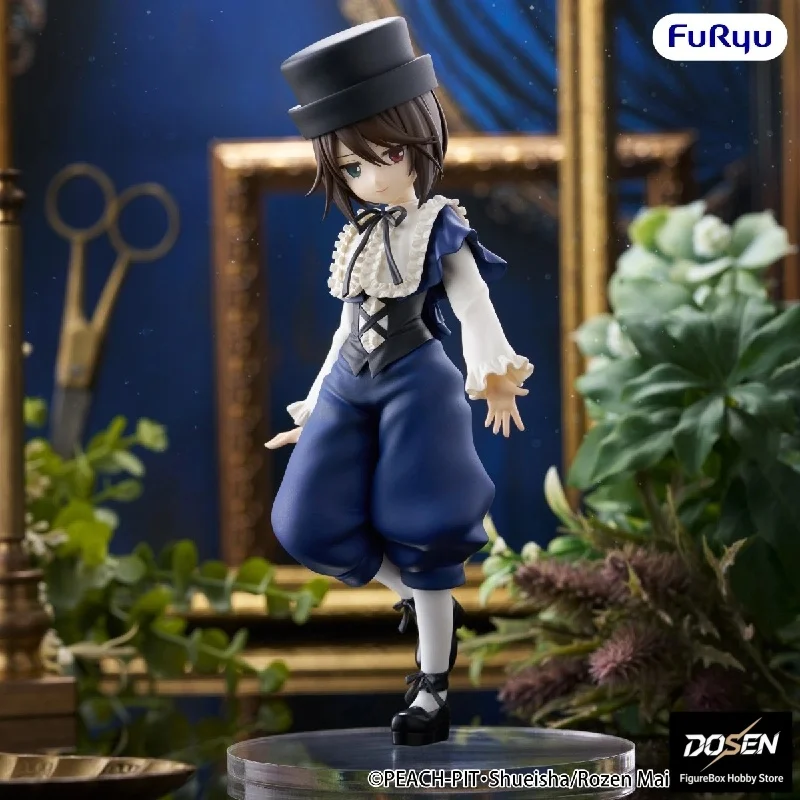 Original FuRyu Trio-Try-iT Rozen Maiden Shinku Suigintou Suiseiseki Souseiseki PVC Anime Figure Collectible Model Holiday Gift