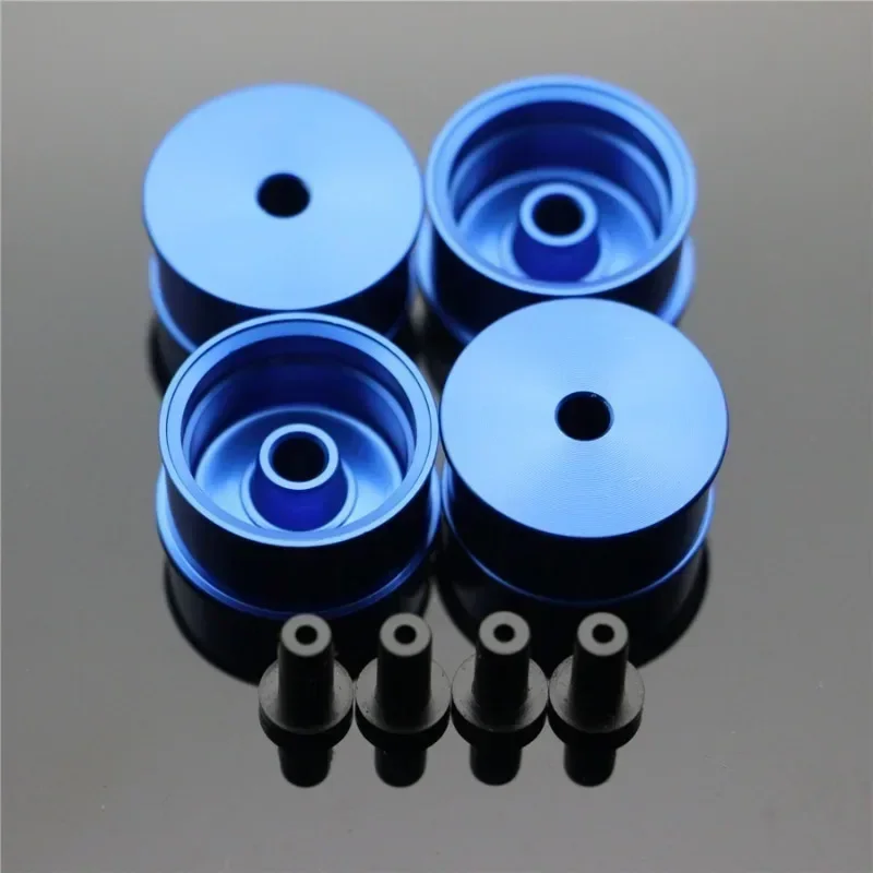 Middle Diameter20.5mm Lightweight Wheels Self-made Parts For Tamiya MINI 4WD Colored Wheel w/Aluminum Disc