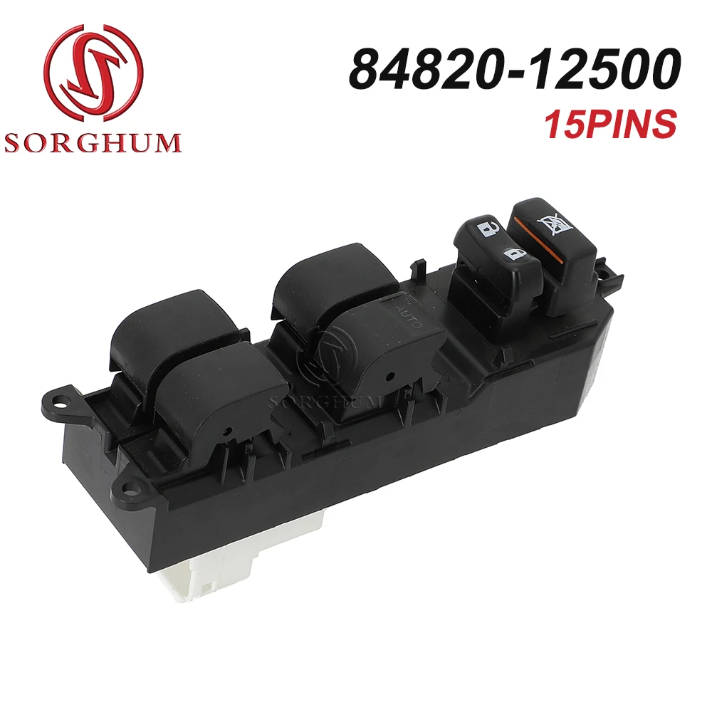 

SORGHUM Car Accessories RHD Front Right Power Master Window Lifter Switch For Toyota Corolla Auris Yaris 84820-12500 84820-06090