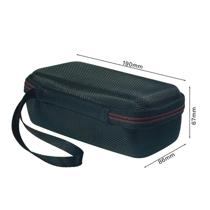 Q5WA BACA ARMAZENDO PORTABLE Caixa proteção à prova gota EVA para compartilhar 100w Super