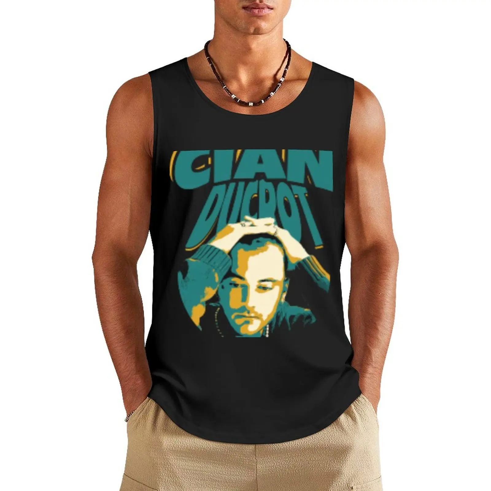 Cian Ducrot irish boy Tank Top bodybuilding for men bodybuilding t shirt Men's summer clothes 2024 muscle t-shirt
