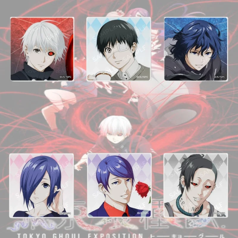 Tokyo Ghoul ANIME 15CM Memorable Anime Moments Acrylic Figure Stand Toy Birthday Gift Ornament Keychain
