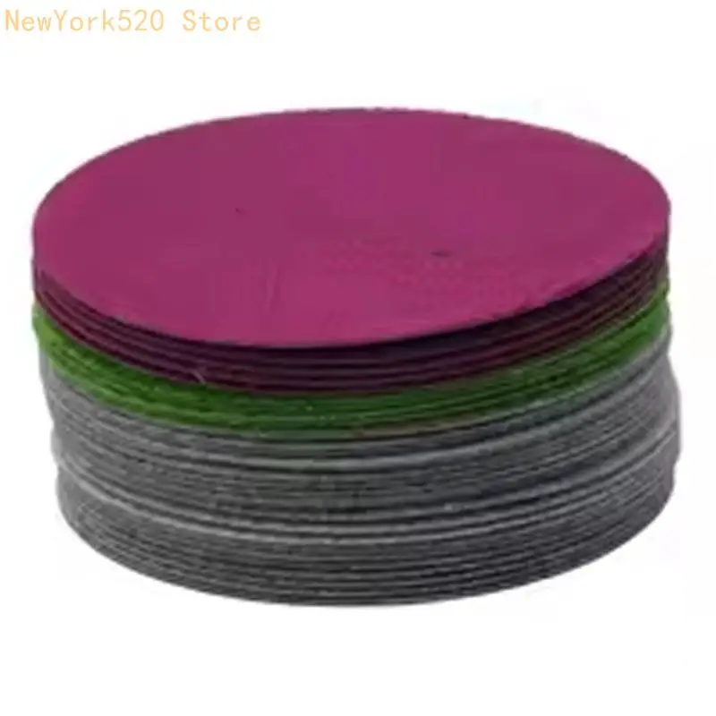 30PCS Wet Dry Sandpaper Discs High Efficiency Grinding Backing for Paint Metal Surfaces Polishing N84C
