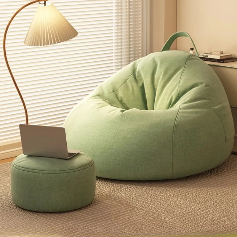 

Simple Recliner Decor Bean Bag Sofas Relaxing European Bean Bag Sofas Hallway Oversized Room Sillones Puffs Hotel Furniture