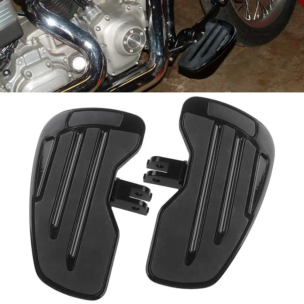

Для Harley Softail Low Rider ST FXLRST 2022-2024 аксессуар для мотоцикла, черная подножка водителя, подножки для водителя, регулируемые подножки