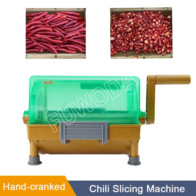 

Multifunctional Household Manual Small Crushed Pepper Machine Chili Garlic Green Onion Cutting Pepper Chili Diced Machine