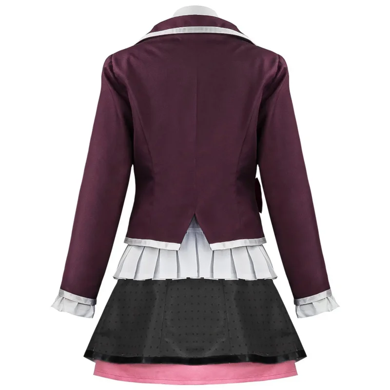 Costume Utsugi Kotoko Cosplay JK Uniform Wigs Headwear Danganronpa Cosplay Halloween Woman Party Clothes School Outfits