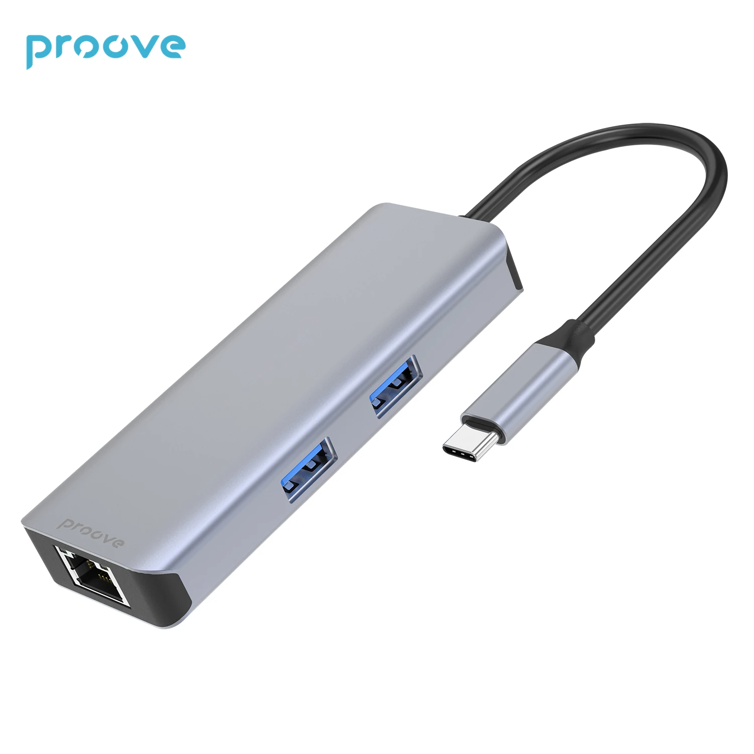 Proove Iron Link 6in1 RJ45 HDMI SD/TF HUB