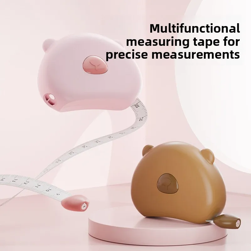 Portable Retractable Magnetic Soft Tape Measure for Body Fitness Measuring Chest Waist Hip Arm Thigh Circumference