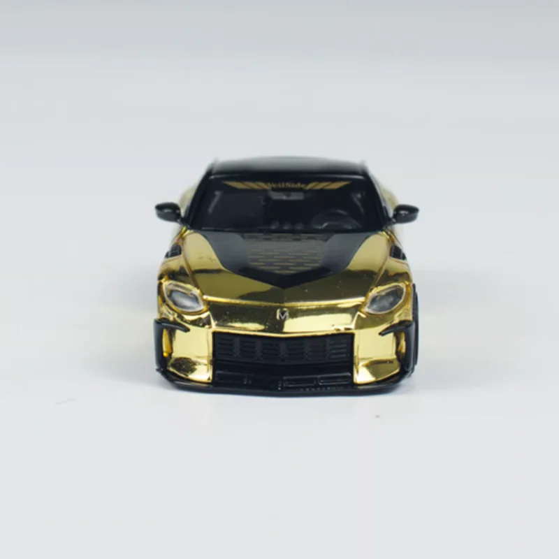 

MINIGT Diecast 1:64 Scale VeilSide FFZ400 Gold 985# Alloy Simulation Car Model Static Display Collectibles Gift Decoration ﻿