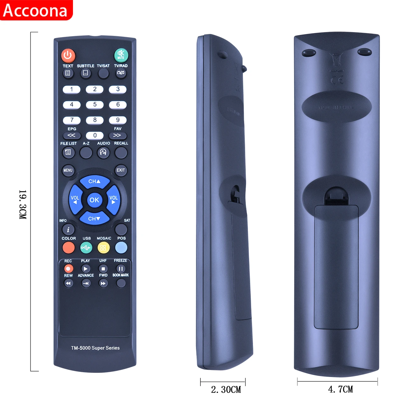 Remote control untuk CLARKE TECH C 3100 4100 HD