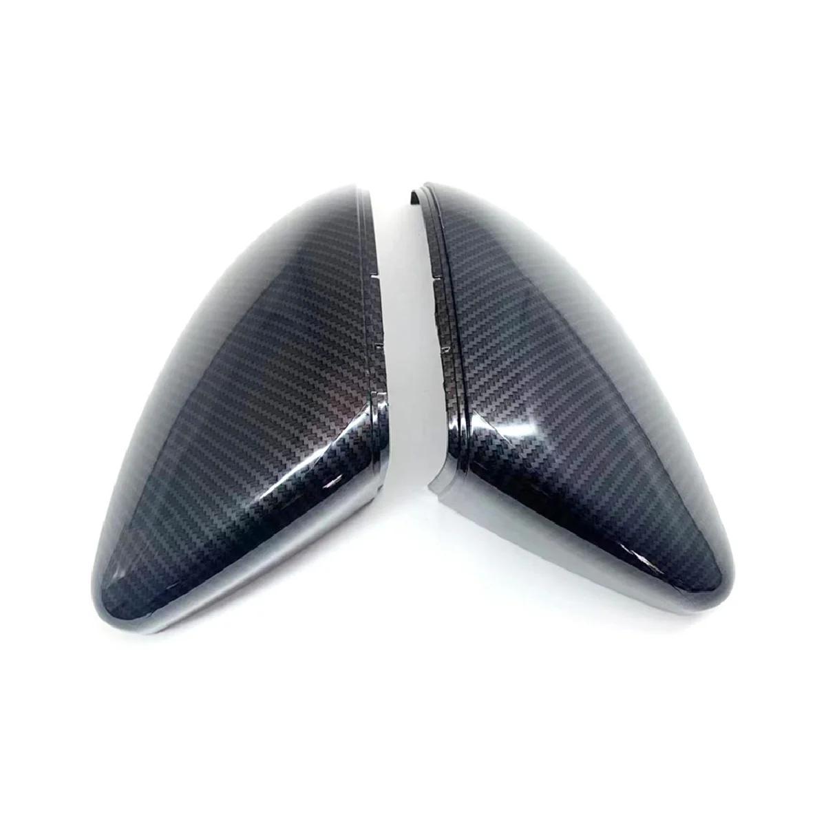 

For Volkswagen Golf 7 MK7 2013-2020 Carbon Fiber Side Rear View Mirror Cover Trim Side Wing Mirror Caps Car Accessories