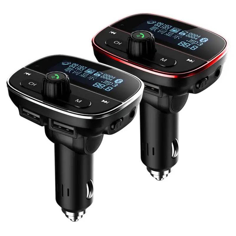 Car Charger Car MP3 Player Bluetooth 5.0 Receiver Music U Disk Car Cigarette Lighter 3.1A 5V for