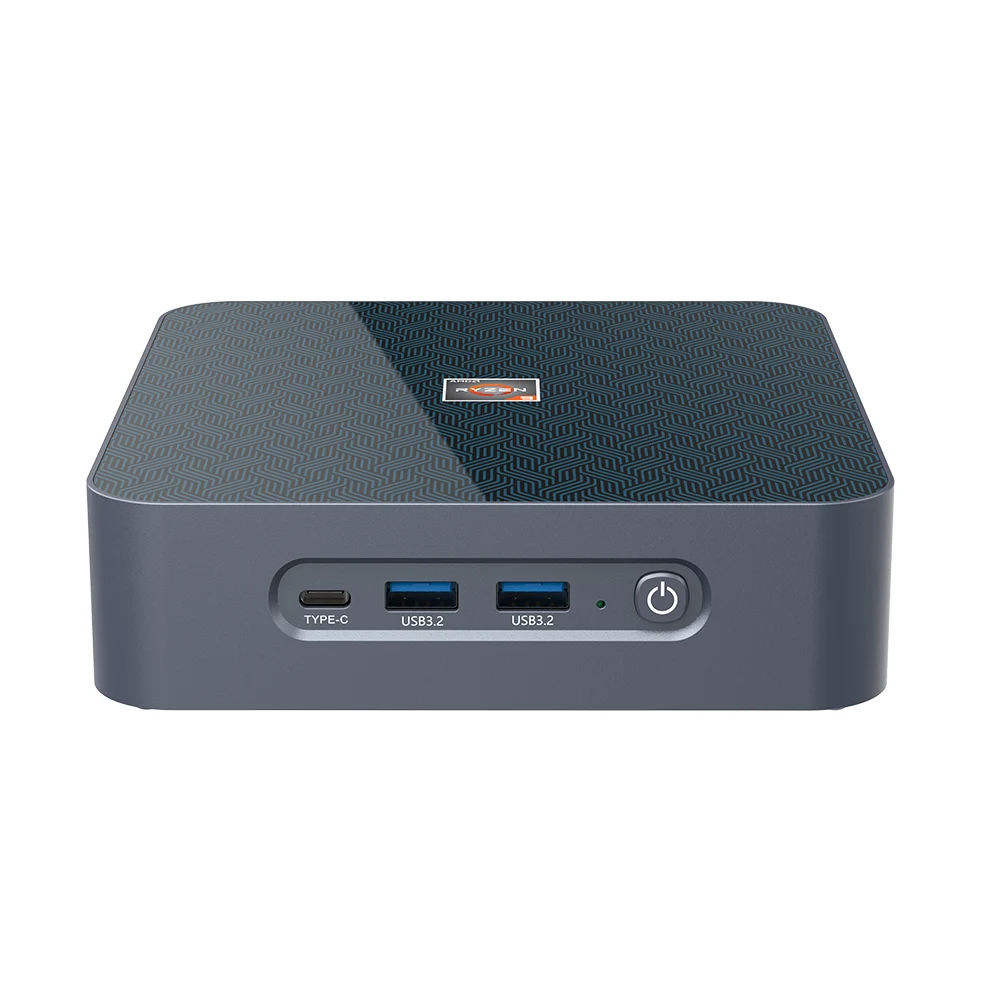 ADM R7 كمبيوتر ألعاب صغير 5800H DDR4 16G 32G Dual 2.5G Lan Windows11 R5 5600H ألعاب كمبيوتر مكتبي صغير Type-C PD Wifi6