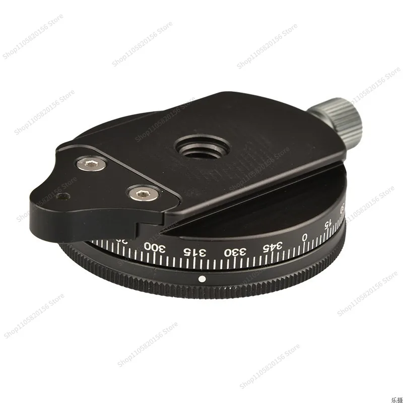 For Panoramic Head Arca Quick Release Plate 360° Rotation Base Photography Tripod Accessory 1/4 Connector