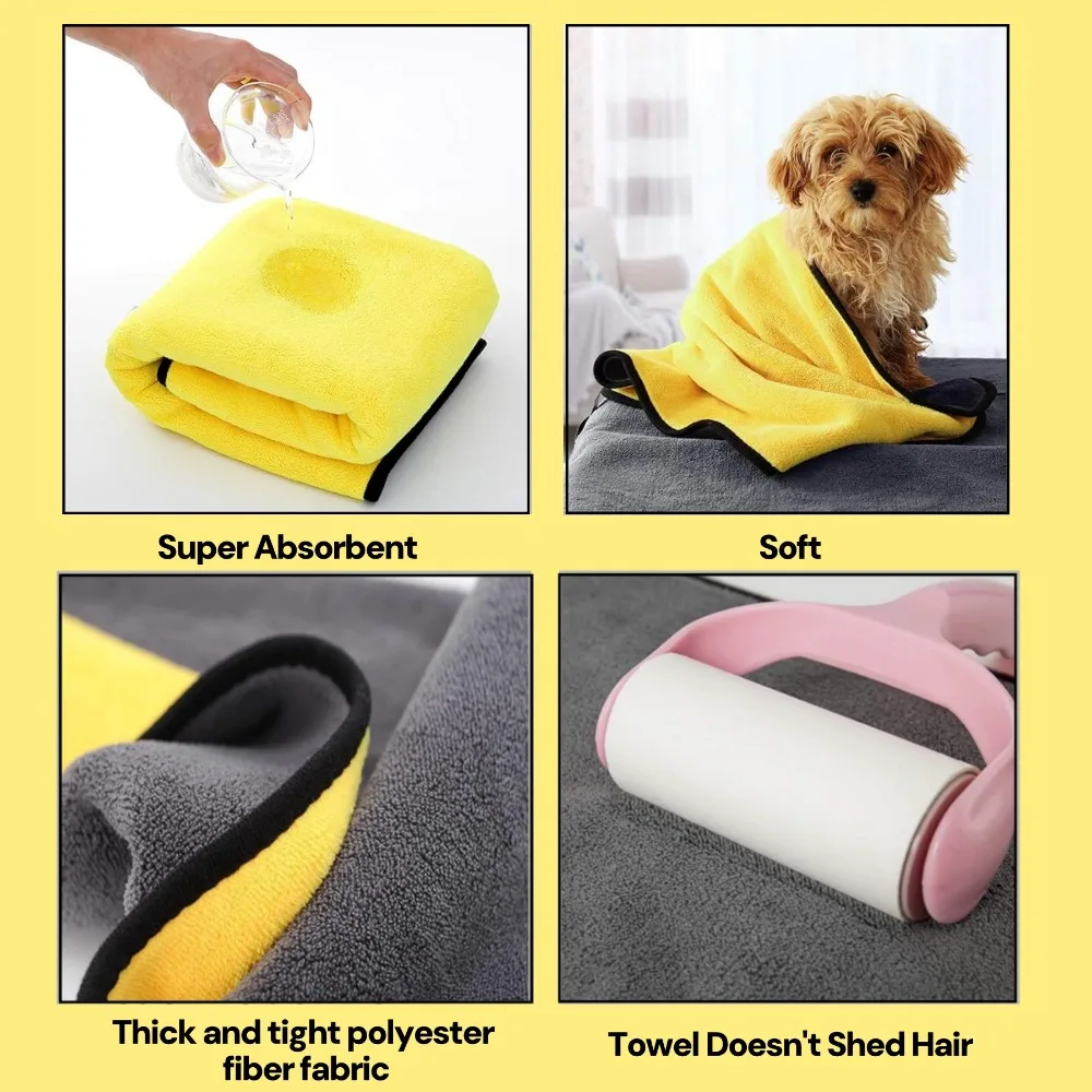 Pet Towel Quick Drying and Highly Absorbent 6