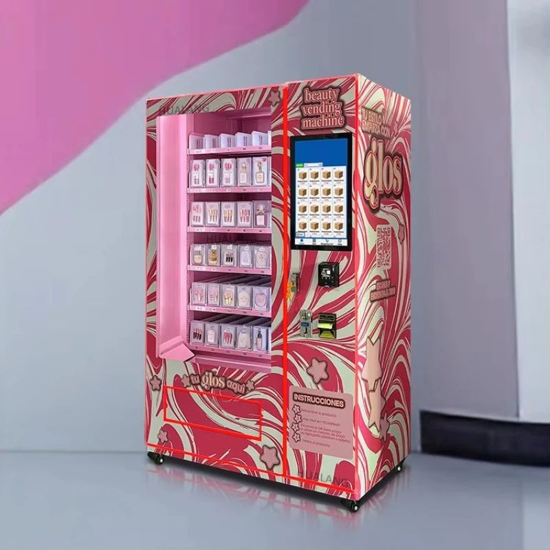 Customized Category Compatibility Lashes Nail Art Vending Machine Real-Time Inventory Monitoring Beauty Vending Machine