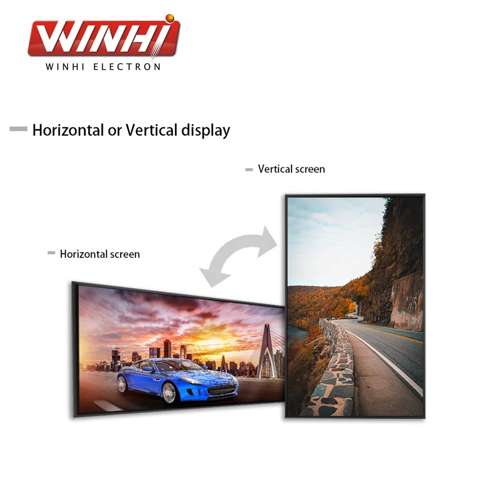 Full hd Decode 8G Nand Flash Split Screen Ad Equipment Auto Play Media Player Box