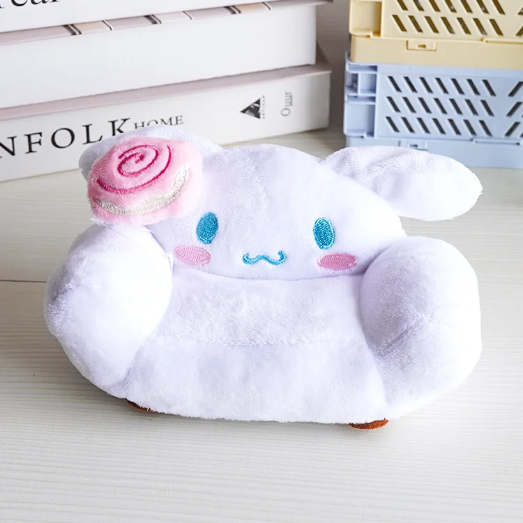 Labubu Blind Box Storage Bag Cute Transparent Crossbody Bag For Dolls Plush Toy Display Case Mini Sofa For Cotton Doll