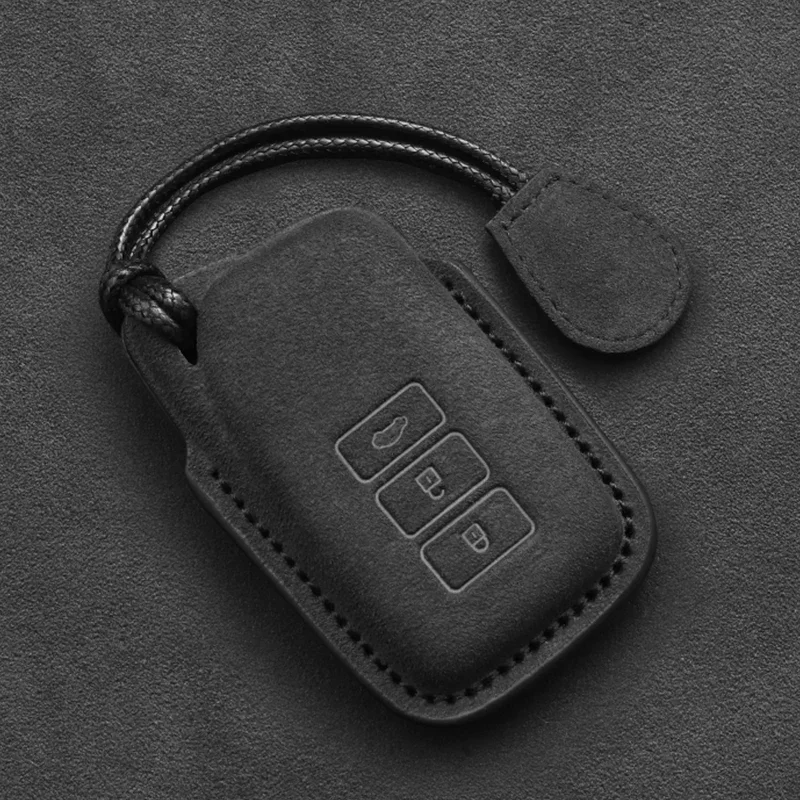 Leather Car Key Cas… - image