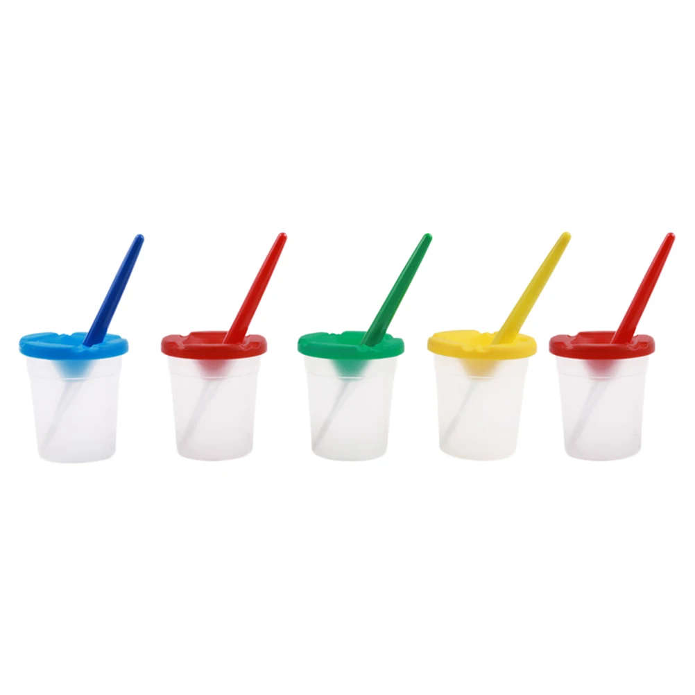 

19 Pcs Children Graffiti Paint Brush Set Watercolor Painting Kit 8 Irregular Brushes Art Class Home Activities