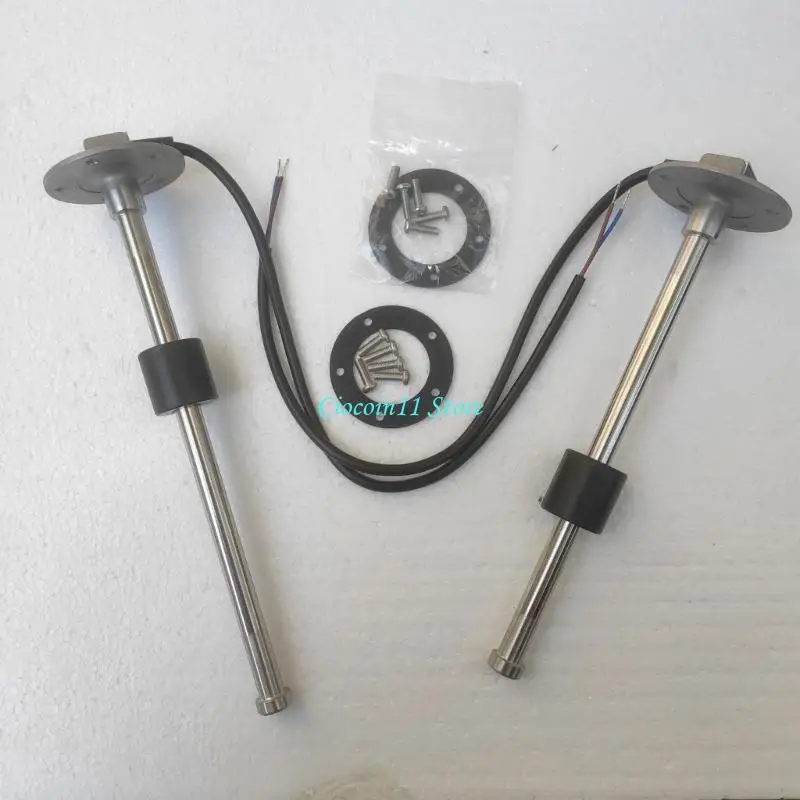 Y1UB Two Wire Level Sending Unit, Straight-Rod Float with 9-32V Input for Matching Gauge Electrical