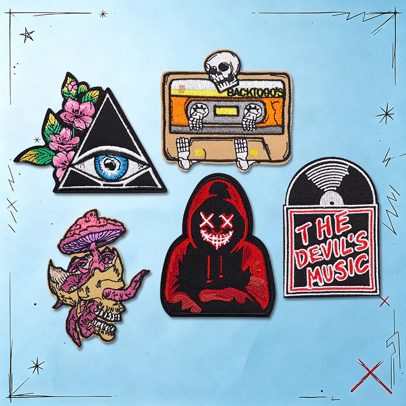 Conjunto de 5 Patches de Cavei - Iron On Patch avaliação e preço