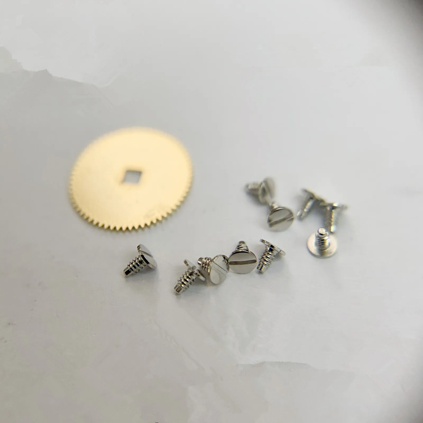10 pezzi di movimento dell'orologio viti di ricambio per ruote a cricchetto in metallo per ETA 2824 2836 2834 2846 pezzi di ricambio per accessori