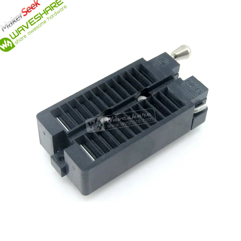 

Waveshare DIP 24 Pin ZIF Socket (ARIES Black)[3629]【Price without Shipping fee】