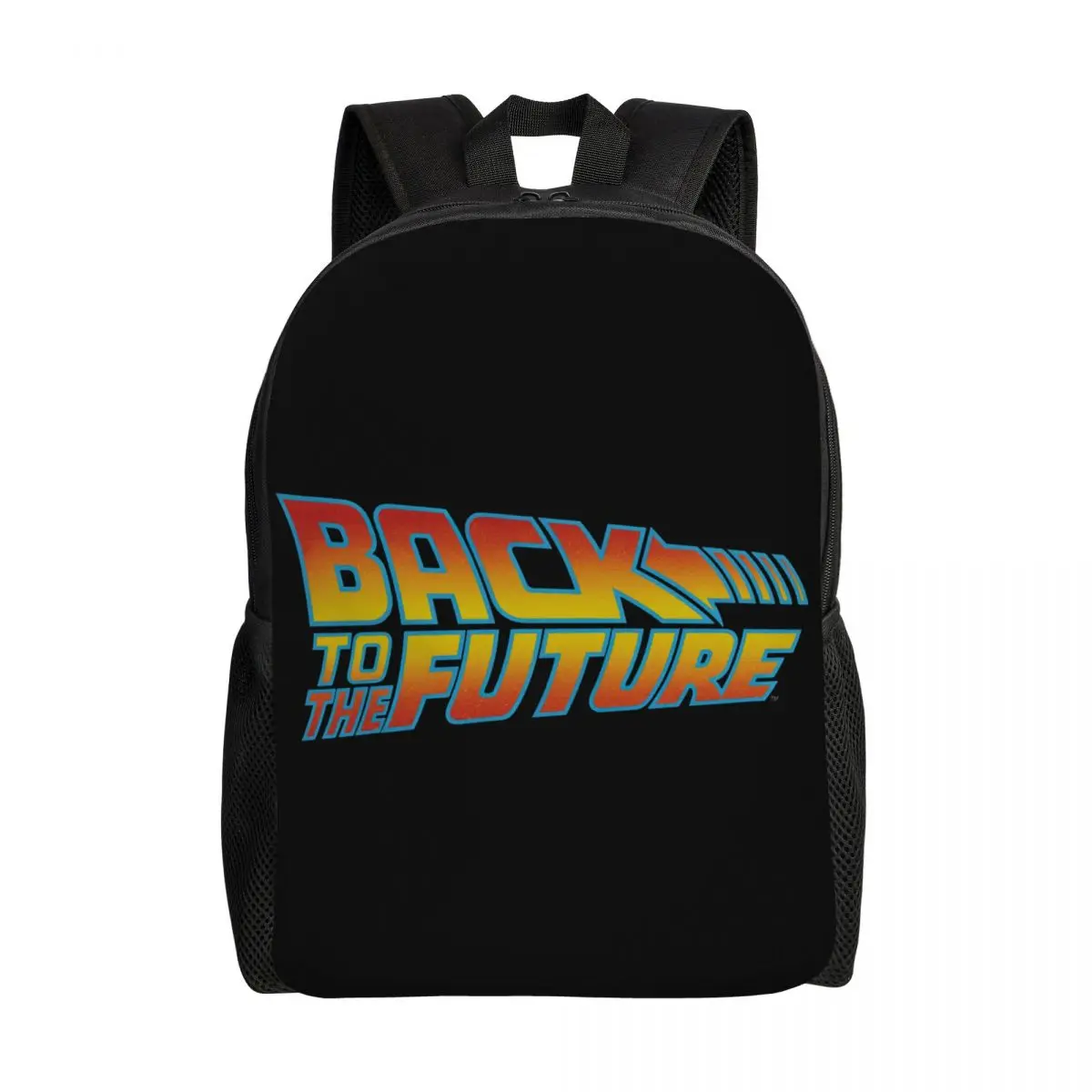 Back To The Future Backpack for Boys Girls Marty Mcfly Hill Valley College School Travel Bags Bookbag Fits 15 Inch Laptop