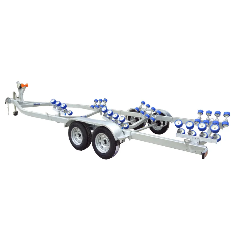 Hight Quality Marine Heavy Duty Shark Cat China 1400kg Foldable Electric Boat Trailer