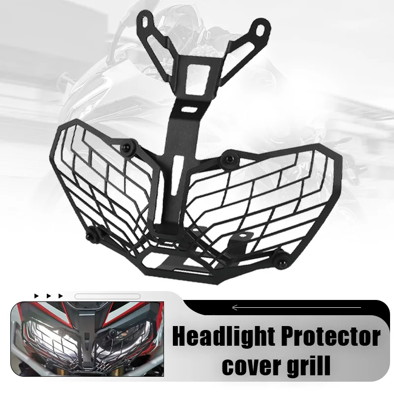 Headlight Grille Guard Protector Cover For Honda Africa Twin CRF1000L CRF1000 CRF 1000 L 2015 2016 2017 2018 2019 2020 2021-2024