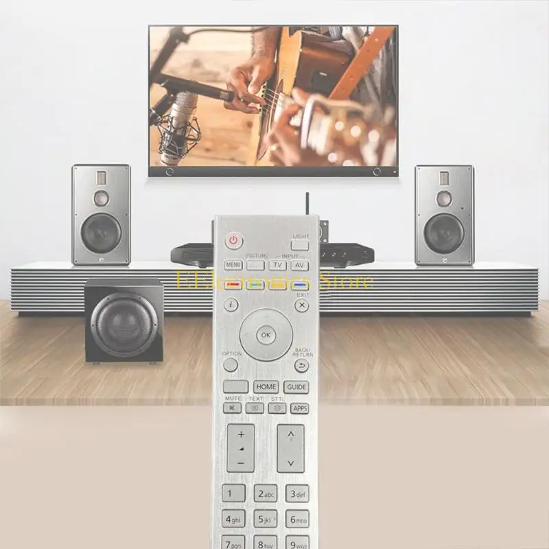 B03C N2QAYA000153 Instants Use TV Remote Replacement For TX-65FZ952B TX65GZ2000B Models Toolless Setups Ergonomic Design