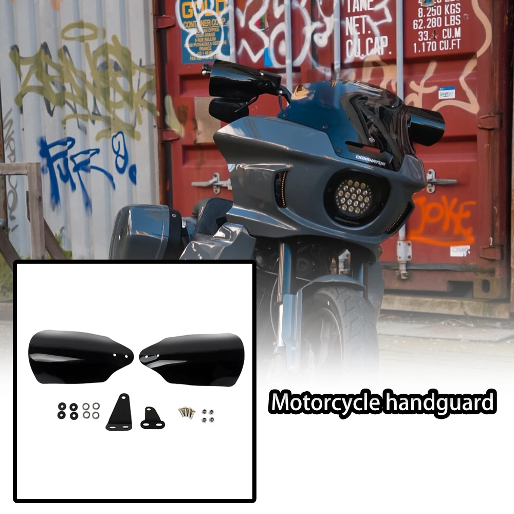 Motorcycle Handguards Protection Hand Guards Protector For Harley Touring 2021-2023 Road King Electra Glide Road Glide Limited