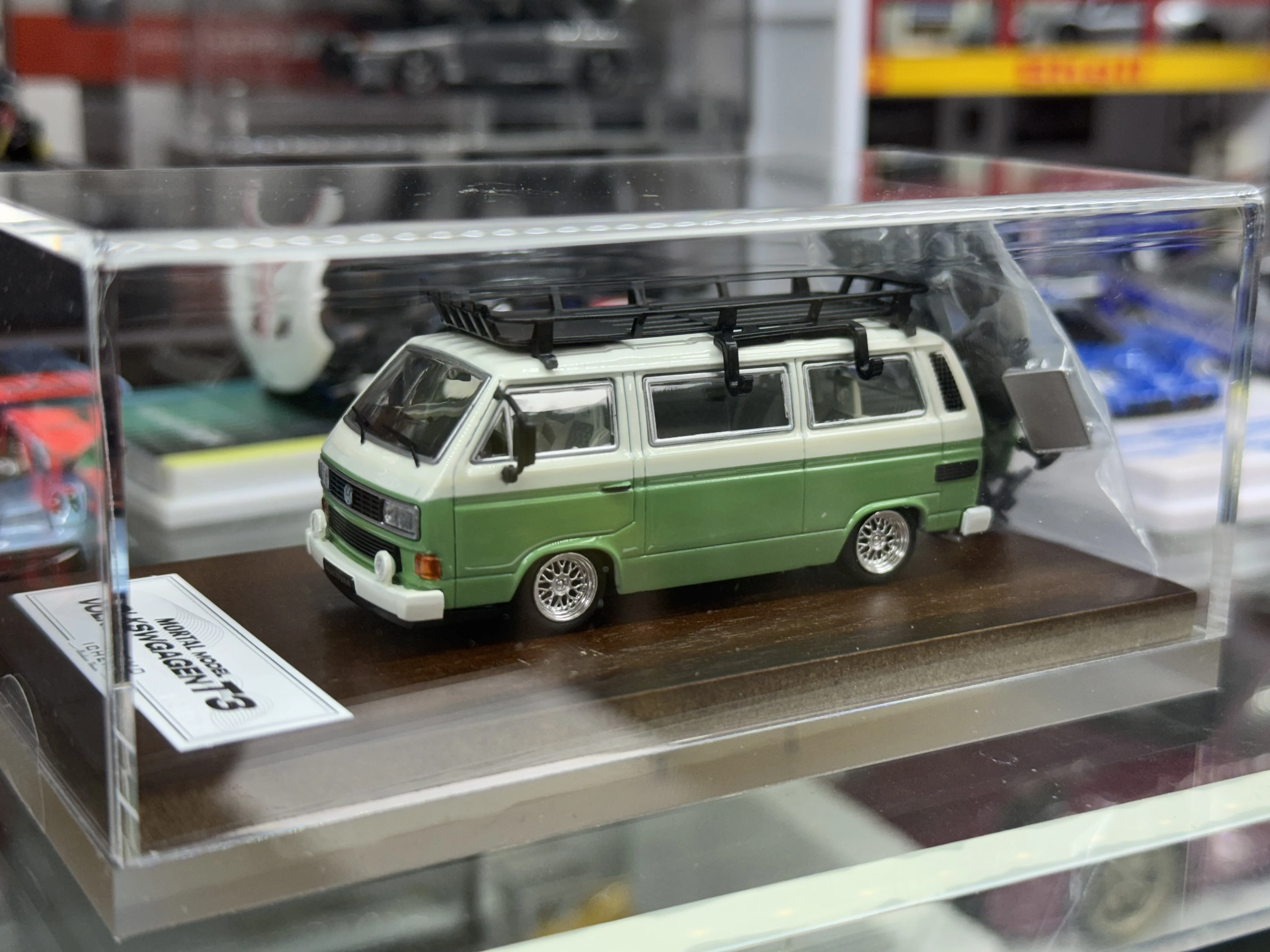 1:64 نموذج سيارة Mortal VW T3 مخصص، منخفض الكذب، مصنوع من خليط معدني