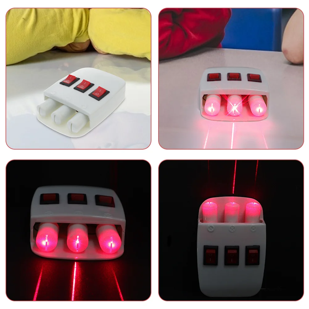 Aparato de tres fuentes de luz y luz de tres líneas, equipo de experimento de óptica Semiconductor físico de tres vías