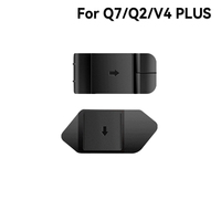 2/1PCS Mounting Clip Double-Sided Tape Base For EJEAS Q7 V4 PLUS Q2 V7 Q8 Motorcycle MS8 MS20 Helmet Bluetooth Intercom