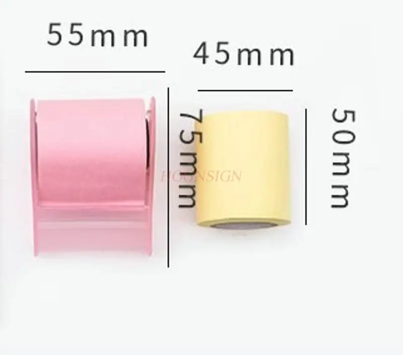 1 disegna appunti convenienti per studenti: foglietti adesivi strappabili per uso studentesco. Questo è un piano per un blocco note adesivo estraibile