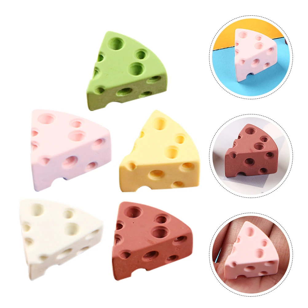 

25 Pcs Imitation Cheese Fake Bread Decorative Decoration Props Models Decors Artificial Realistic Biscuit Mini