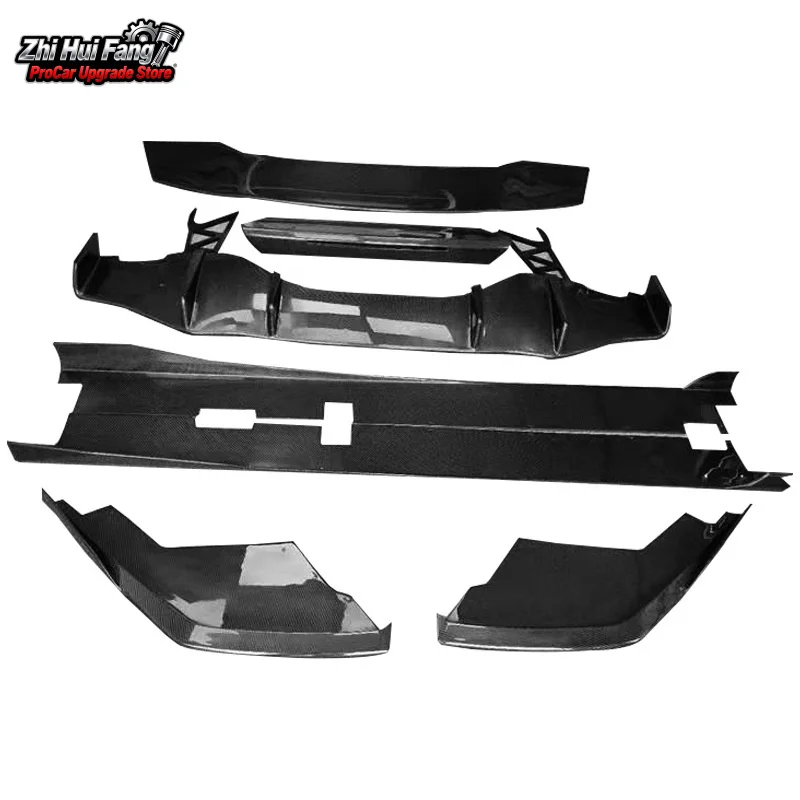 

Подходит для Lamborghini LP580 LP610, объемный звук из углеродного волокна, модель DMC, аксессуары для модификации автомобиля, спойлер, передняя губа