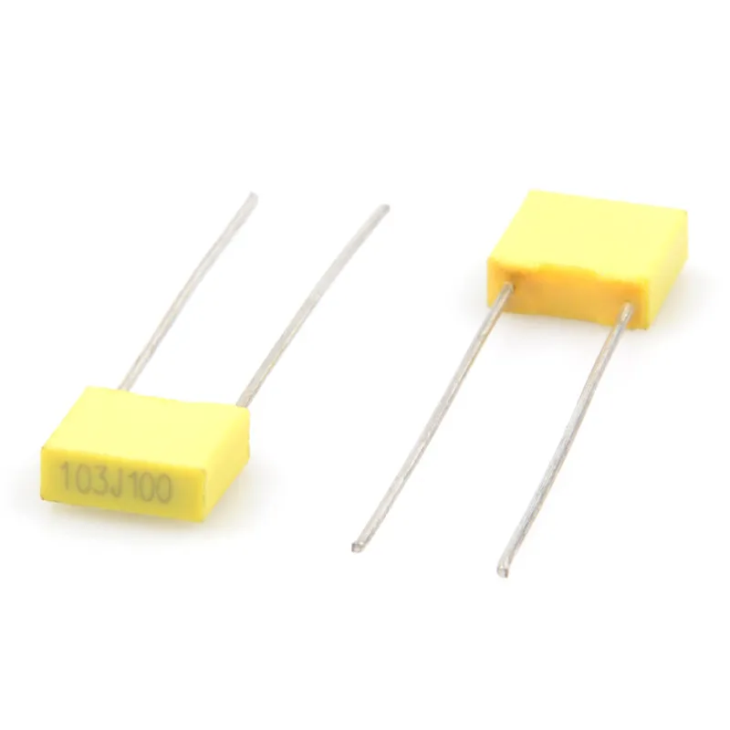 20Pcs correction capacitor 100V103J 10NF 0.01UF pin pitch 5MM