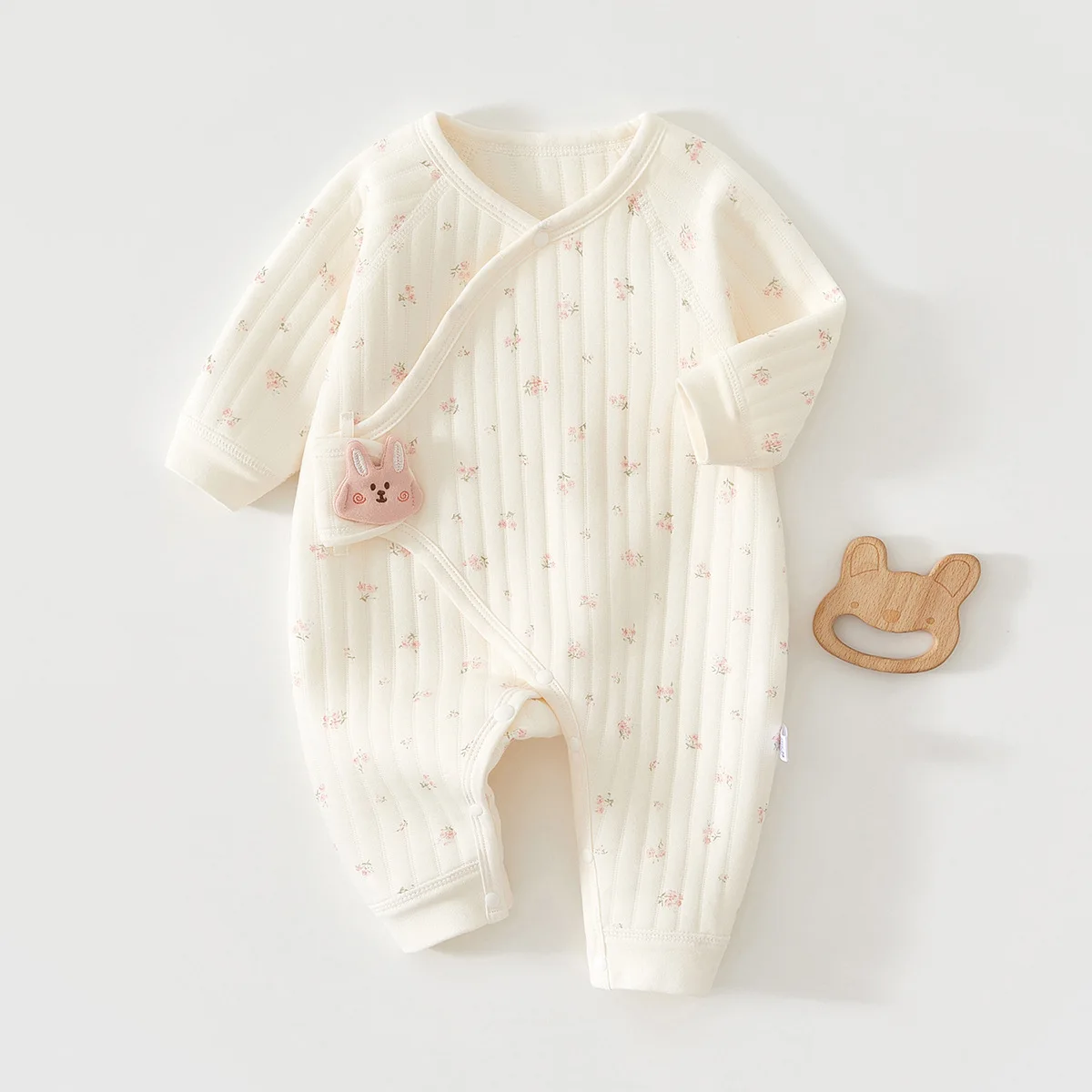 Baby Girl Spring Autumn Comfortable Pure Cotton Jumpsuit  Infant Boy Printed Style Clothes 0-6 Month Kids Sweet Outwear Romper